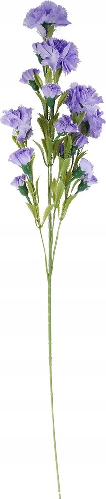 Szegfű Ág 15 Virág Lila Színű Művirág