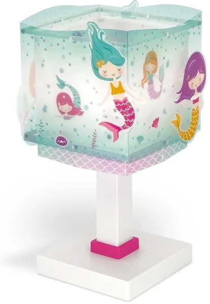 Dalber 63441N - LED gyereklámpa MERMAIDS 1xG4/4W/230V színes