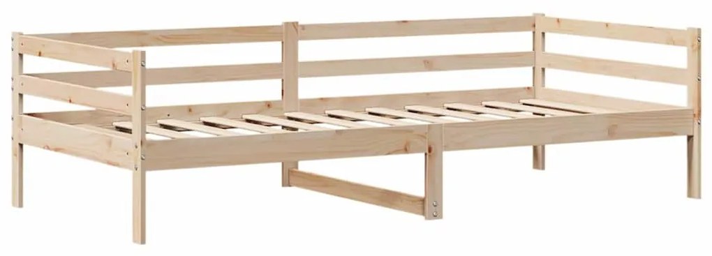 tömör fenyőfa kanapéágy fiókokkal 80 x 200 cm