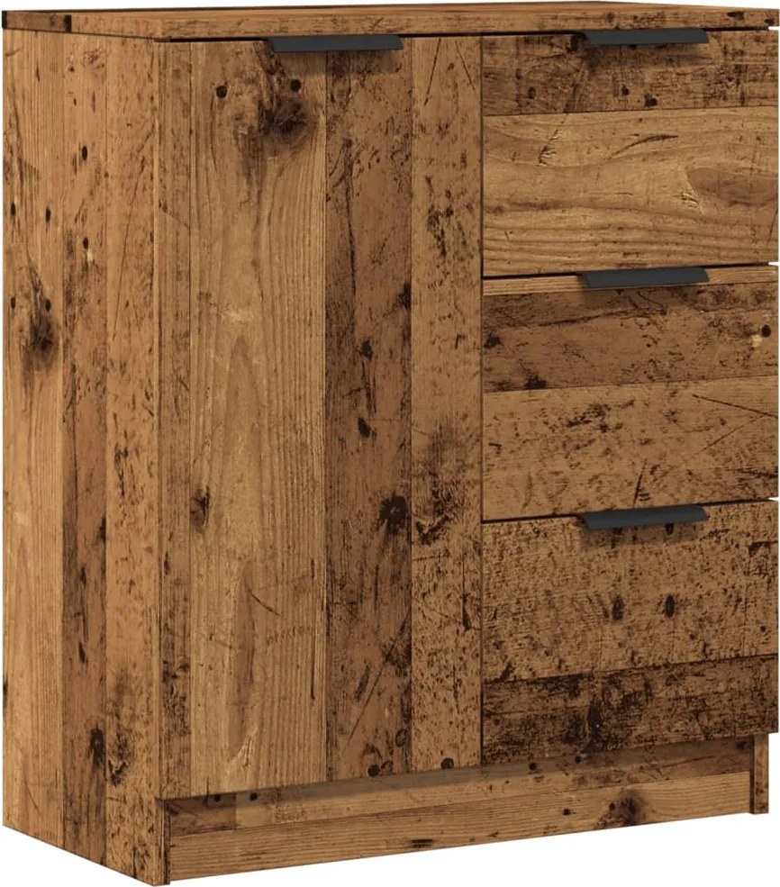 vidaXL antik fa színű szerelt fa tálalószekrény 60 x 30 x 70 cm