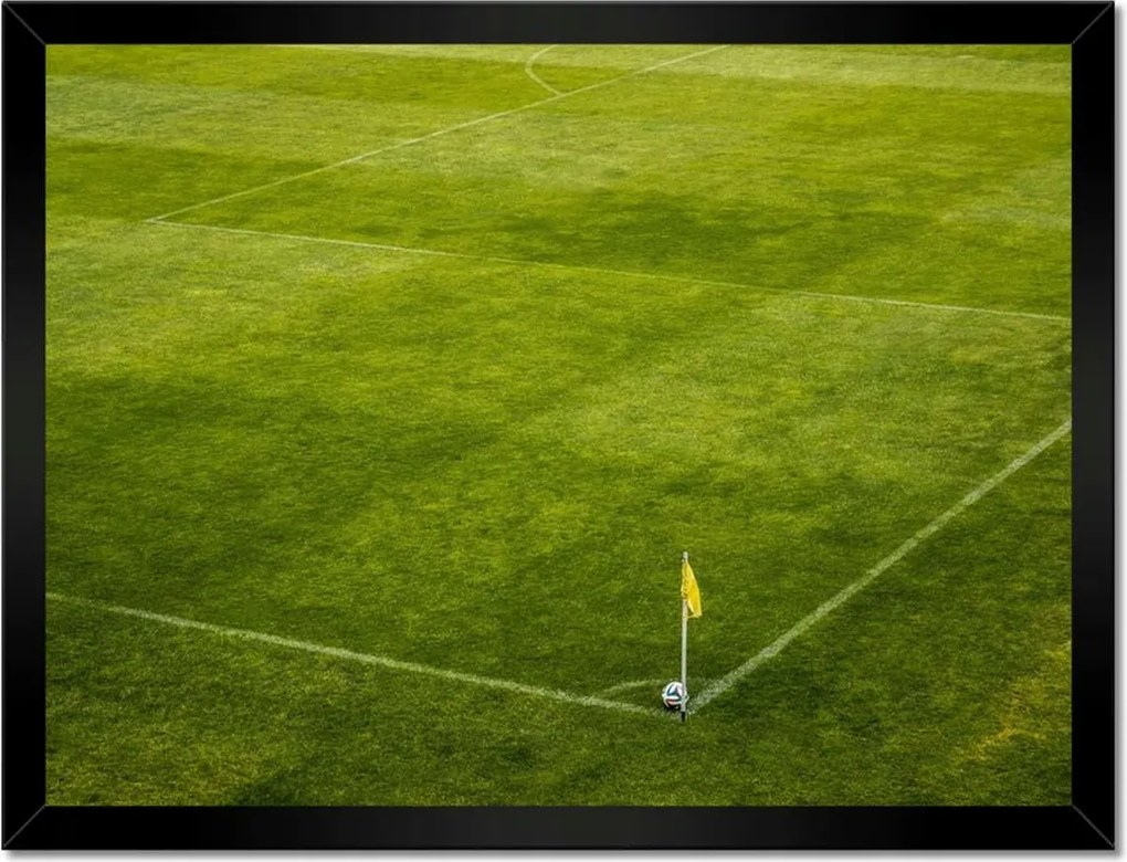 Plakátok keretben 40x30 Focipálya