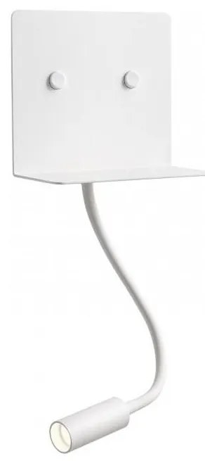 Redo 01-3210 - LED fali lámpa MOKA LED/6W + LED/3W/230V CRI90 fehér