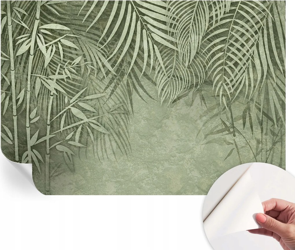 Fotótapéta Fali tapéta Hálószobába és Nappaliba Bambusz paradicsom 152x104 cm