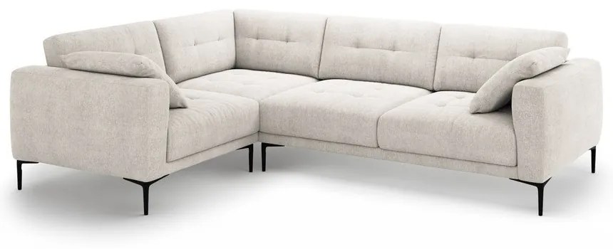 Bézs sarokkanapé (bal oldali-L alakú) Bemy – Micadoni