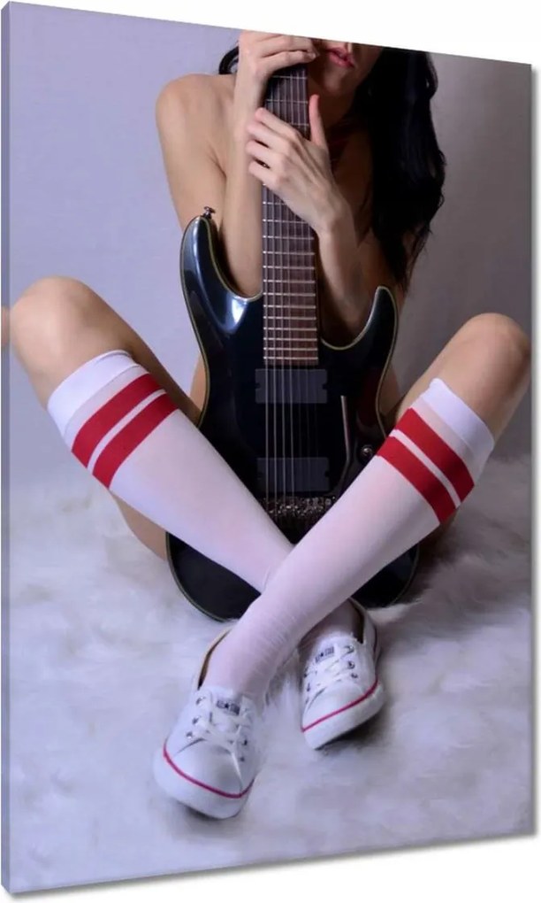 Vászonkép 70x100 Gitár Szerelmem Zene