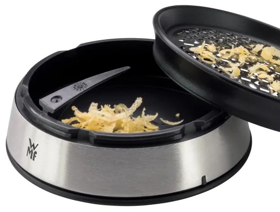 WMF - gyömbérreszelő, átmérő 9 cm, rozsdamentes acél/fekete