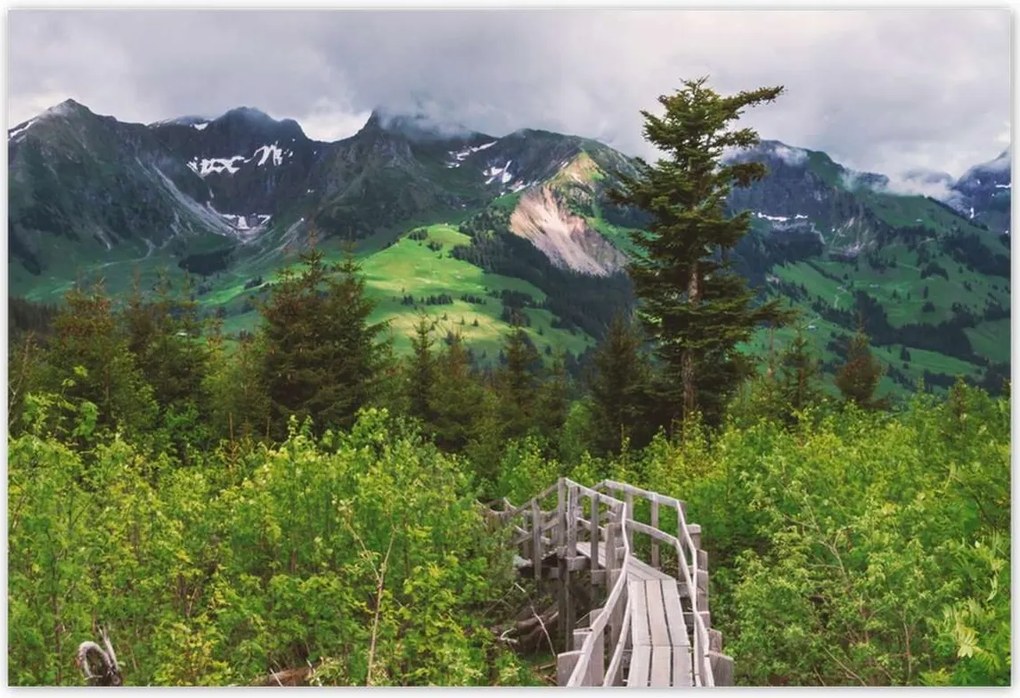 Poszterek 185x125 Híd Építészet Tájkép