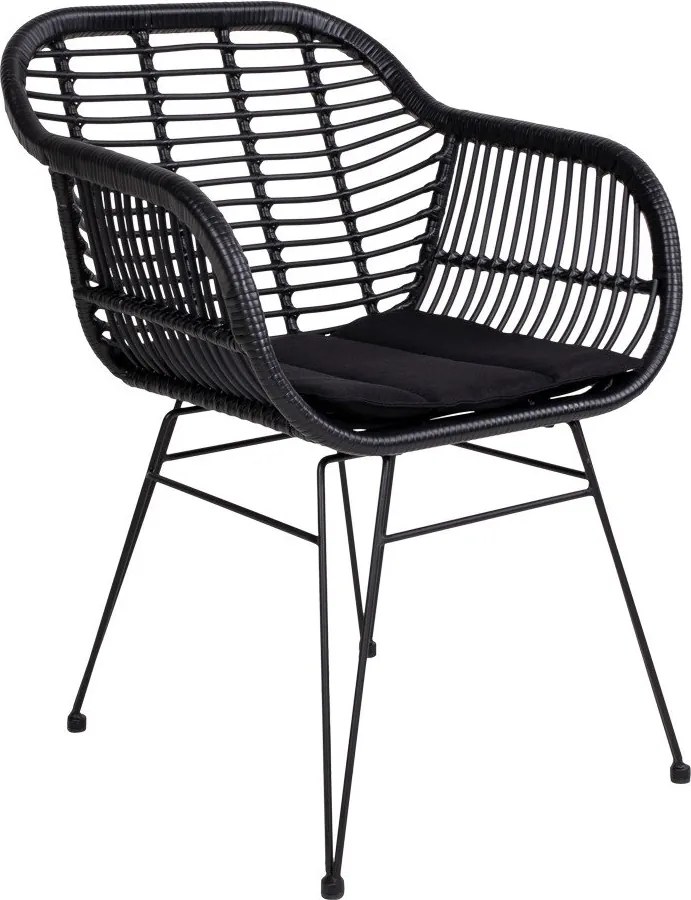 Trieste 2 db kültéri műrattan fotel párnával - House Nordic