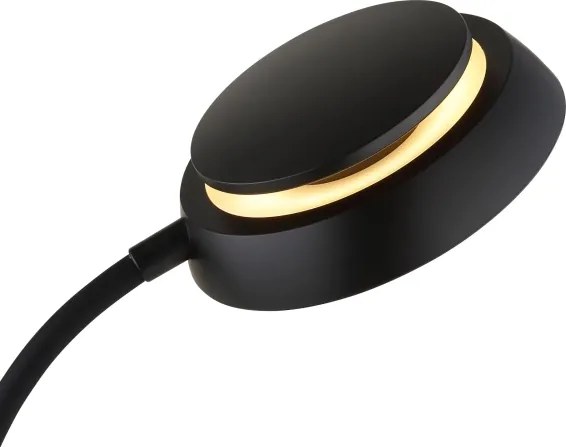 Globo 58496S - KIRK érintésvezérelt, fényerőszabályozható LED asztali lámpa LED/12W/230V fekete