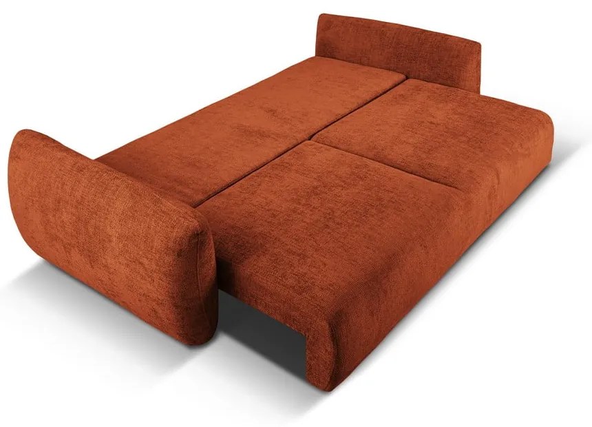 Narancssárga kanapé 240 cm Matera – Cosmopolitan Design