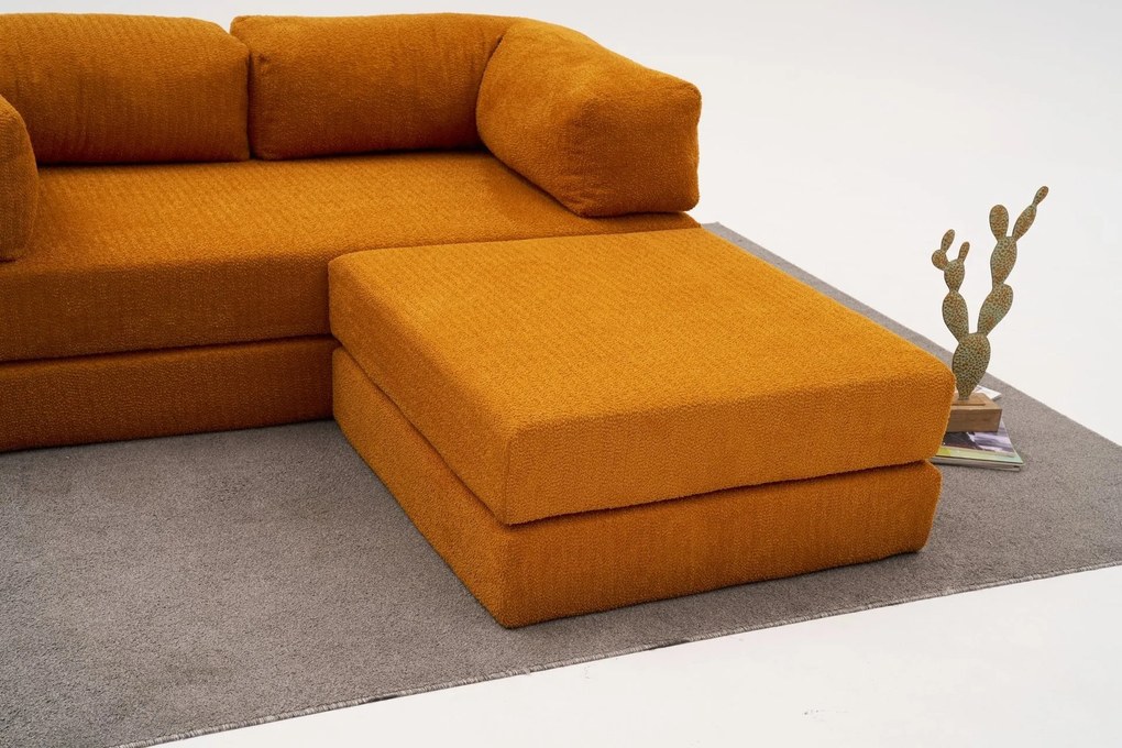 Sarokkanapé Comfort Mini - Narancssárga