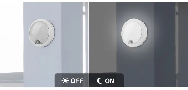 Rabalux 77029 - Kültéri LED fali lámpa érzékelővel LED/15W/230V IP54