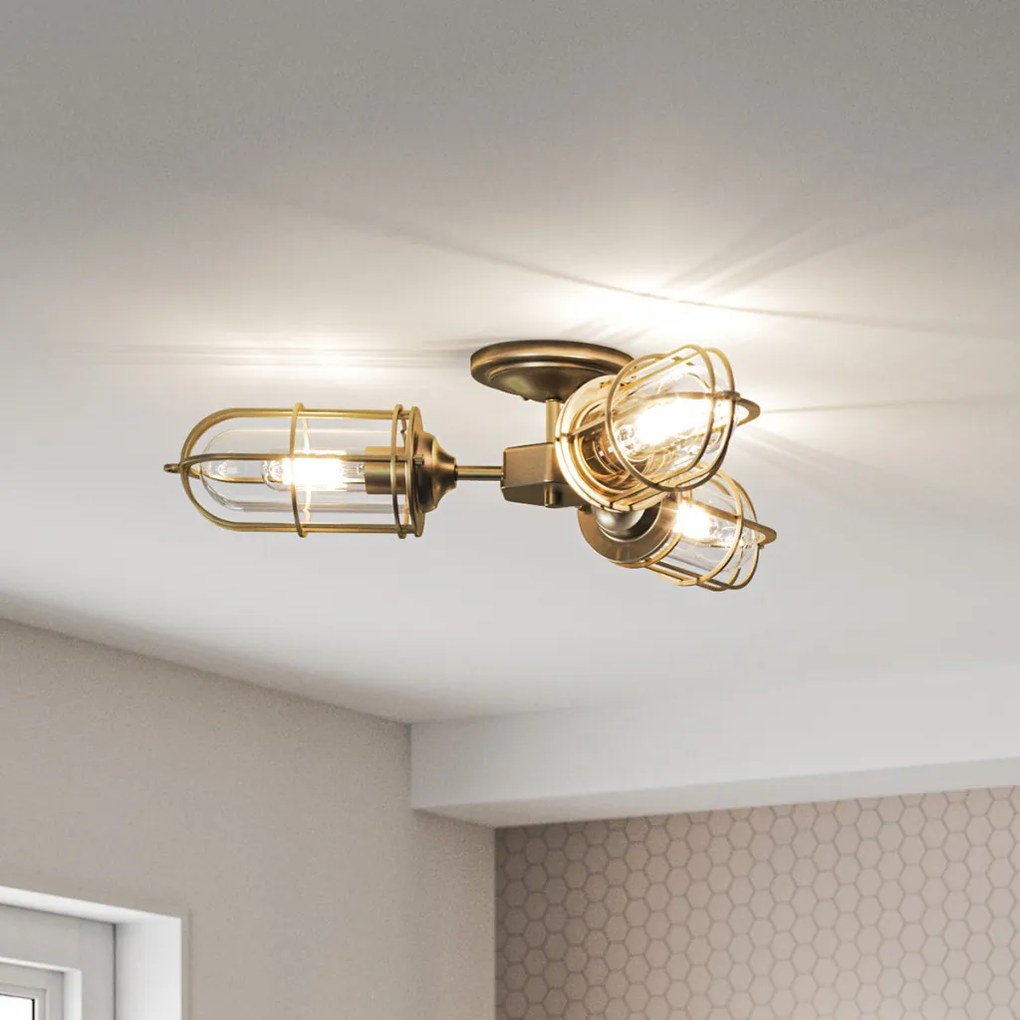 Quintiesse URBAN QN-URBANREST-3SF Plafonlámpa 3x60W/E27 IP44