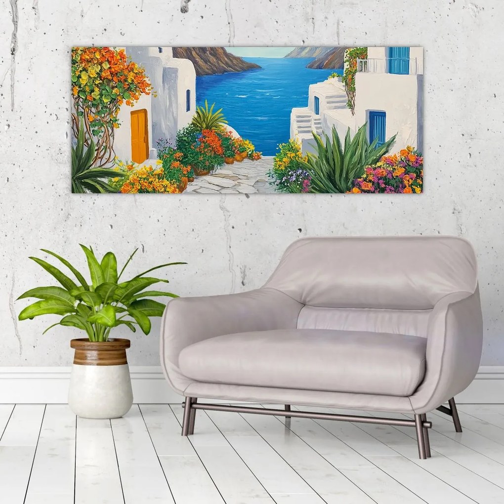 Kép - Görög sikátor (120x50 cm)