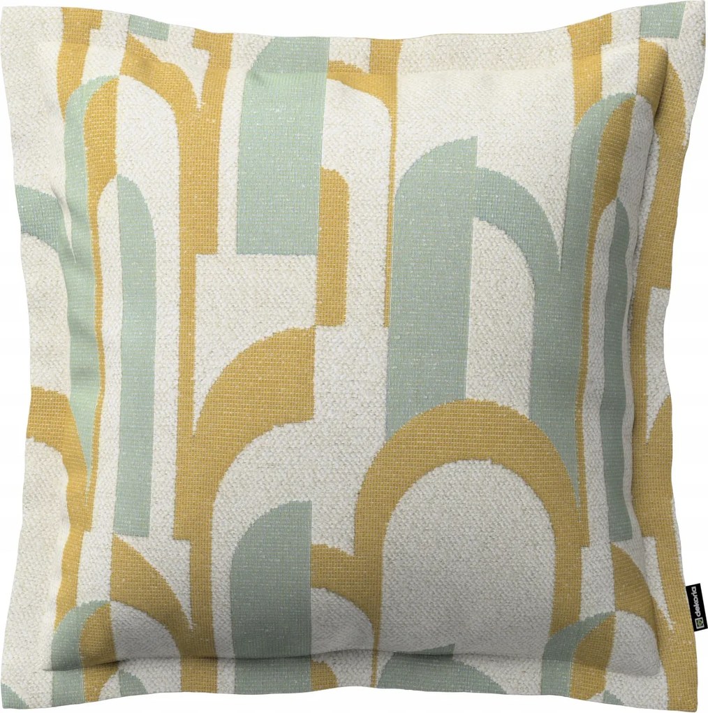 Párnahuzat 45x45 menta-sárga