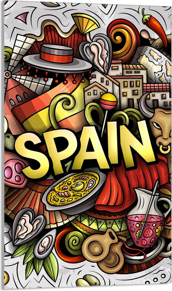 Üveg Vágódeszka 30x52 Színes Konyhai