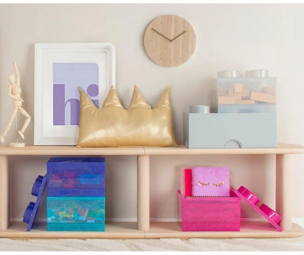 Műanyag gyerek tárolódoboz 25x25x18 cm – LEGO®