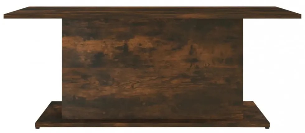 füstös tölgy színű fatermék dohányzóasztal 102x55,5x40 cm
