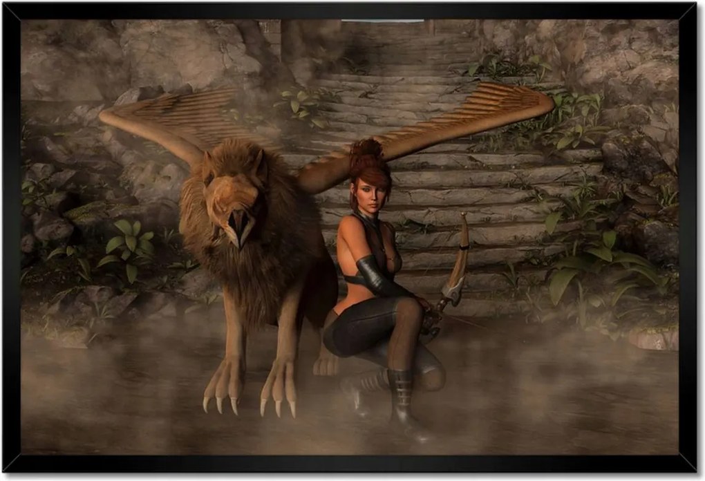 Poszterek keretben 60x40 Várakozás az eljövetelre