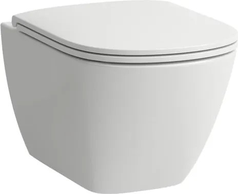 Laufen Lua wc soft close ülőkével felakasztható fehér fényes felülettel hátsó kifolyással H8660800000001