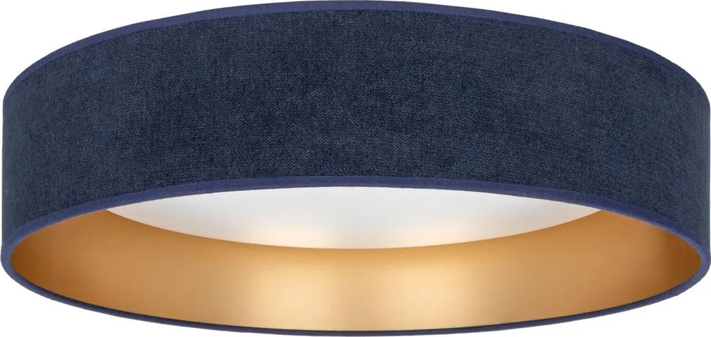 Brilagi-LED dimmelhető VELVET SM. VARI 24W/230V 3000-6500K átm. 45 cm kék/arany + távirányító