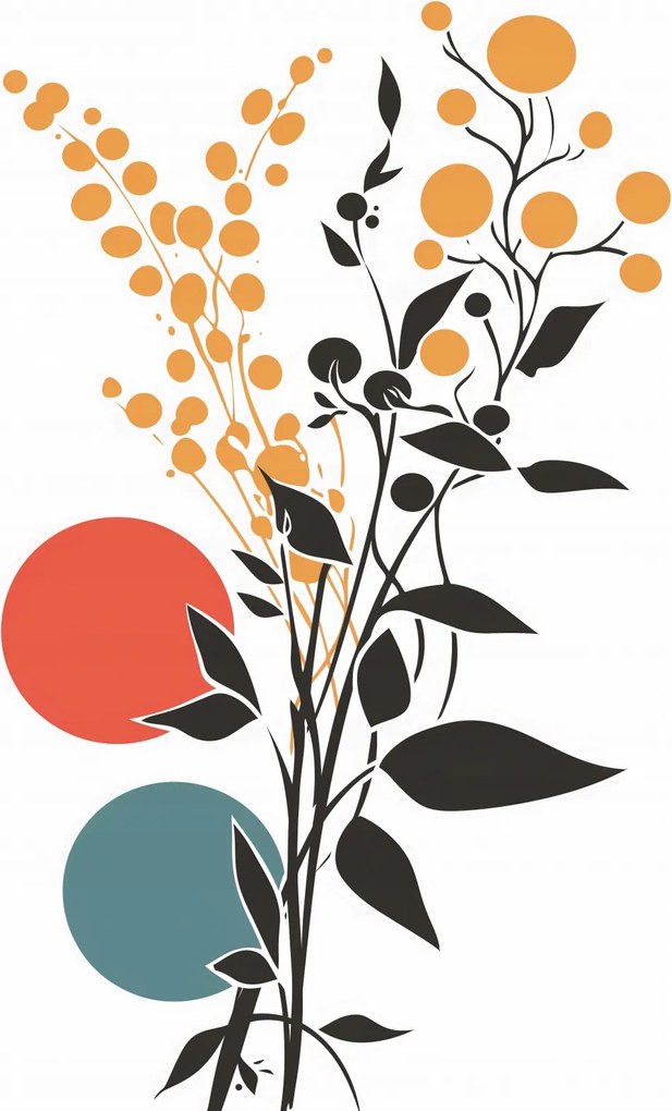 Poszter 68x101cm Virágzó élet