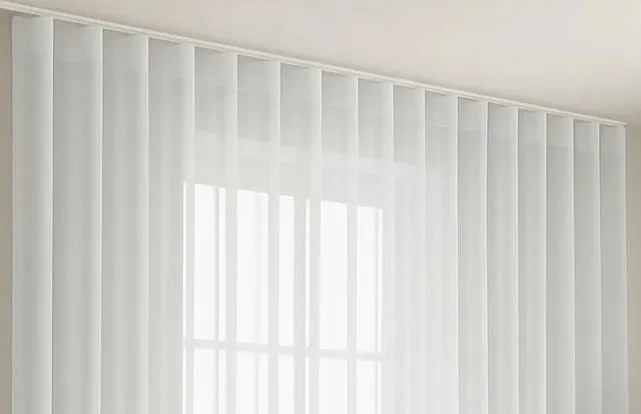 Kész Függöny Fátyol Sima Ekrü Ólom Szalag Wave Rendszer 600 X 170