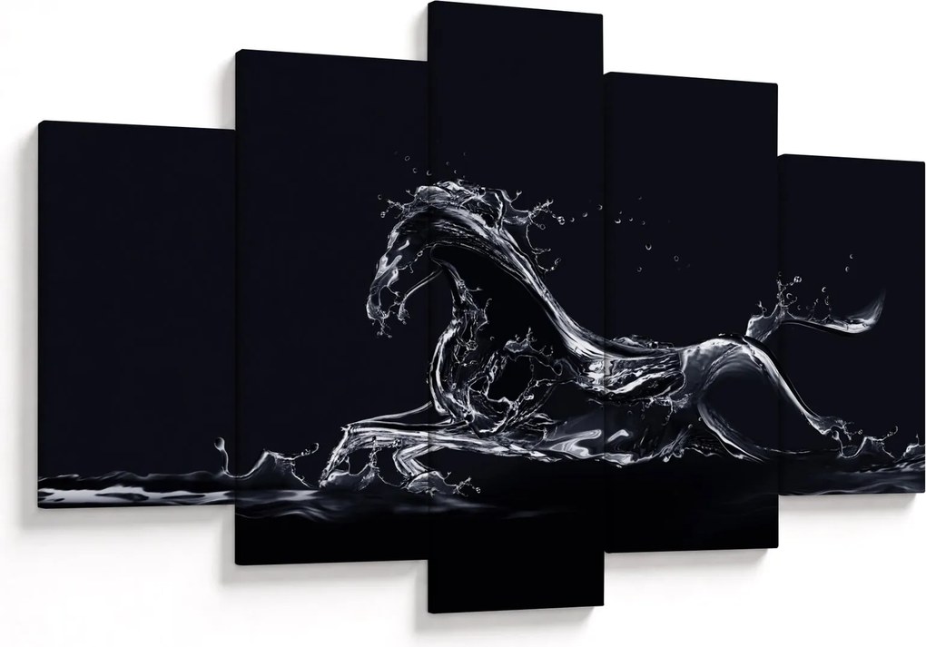 Kép - Ló és a víz (150x105 cm)