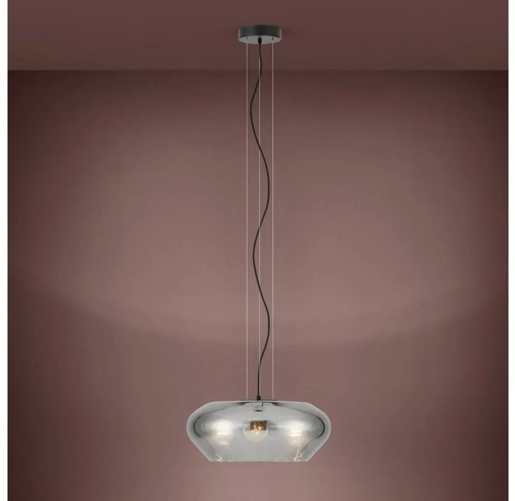 Eglo 39658 - Csillár zsinóron PRIORAT 3xE27/20W/230V