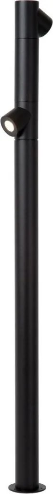 LUCIDE 15850-10-30 IBAMA Modern Kültéri Állólámpa Fekete LED IP44