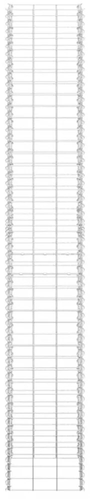 3 db vas gabion magaságyás 30 x 30 x 200 cm