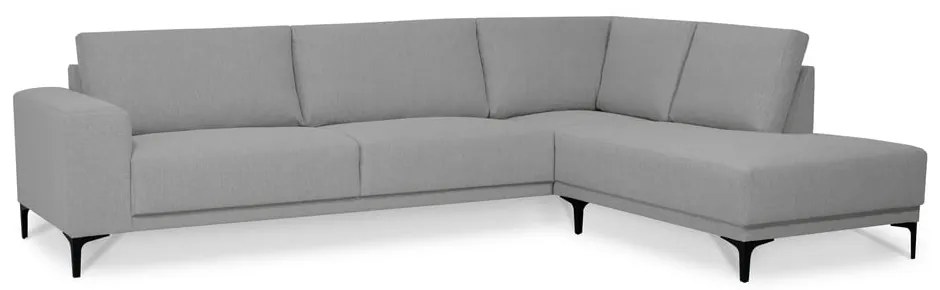 Szürke sarokkanapé (jobb oldali) Chile – Scandic