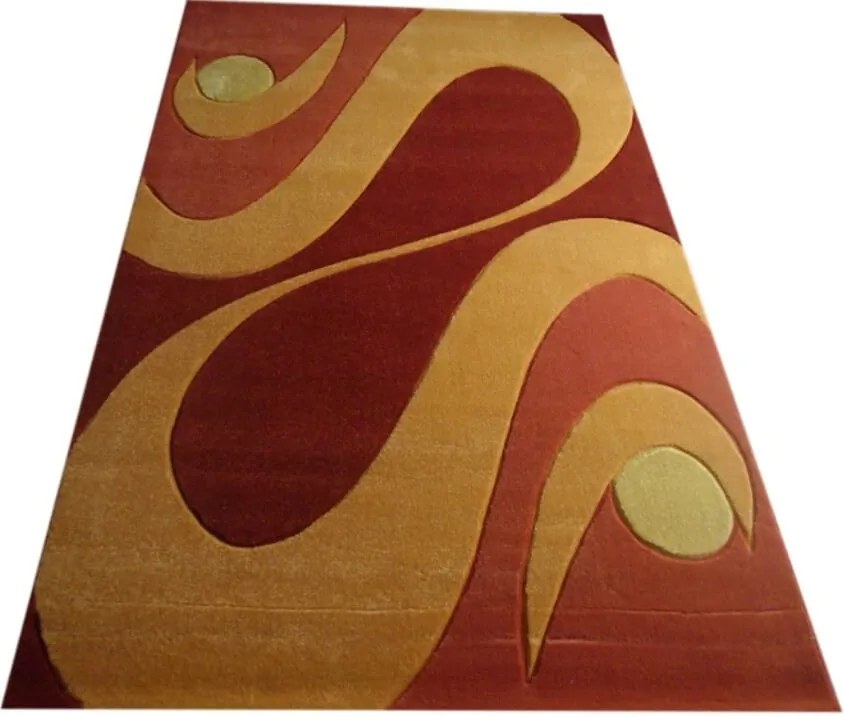 Korall Futószőnyeg 80 x 300 cm narancssárga