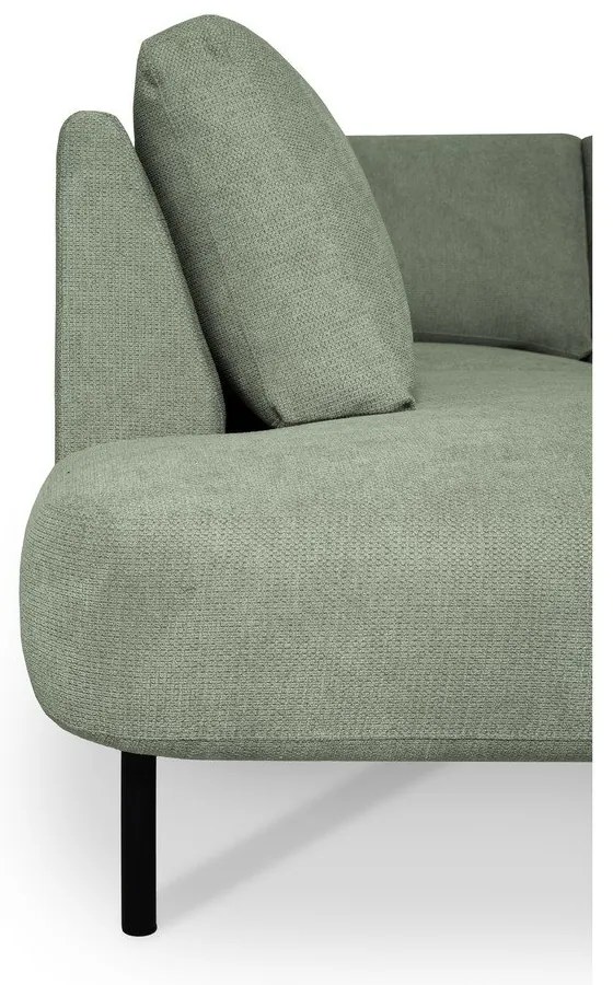 Zöld sarokkanapé (bal oldali-U alakú) Hero – Scandic