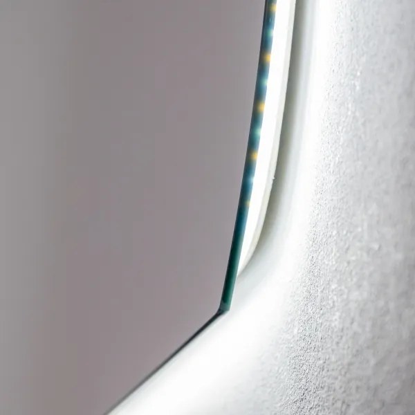 BRILAGI - LED fürdőszobai tükör ARCO LED/18W/230V 60x50 cm IP44 dimmelhető + CCT