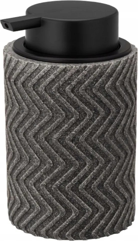 Folyékony szappan adagoló szürke műanyag 8,5x13,8cm 1000ml 1db