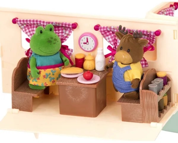 Li'l Woodzeez - Játékkészlet HAPPY CAMPER kemping