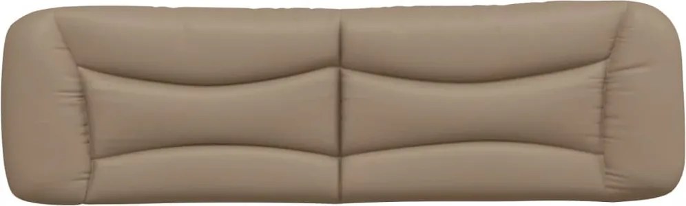 cappuccino színű műbőr fejtámla párna Hvar 180 cm