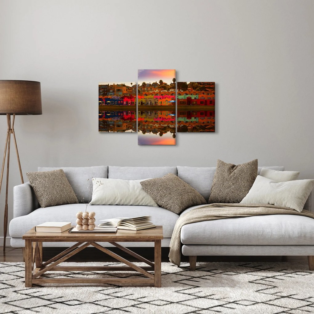 Kép - A nyári úszások helyszíne (90x60 cm)