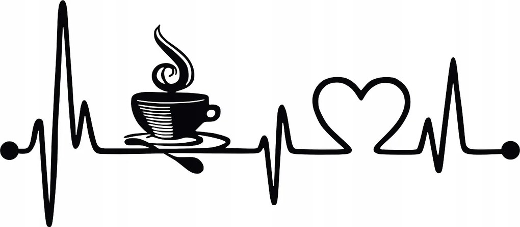 3D Fali Dekoráció Nappali Kép ILoveCoffe