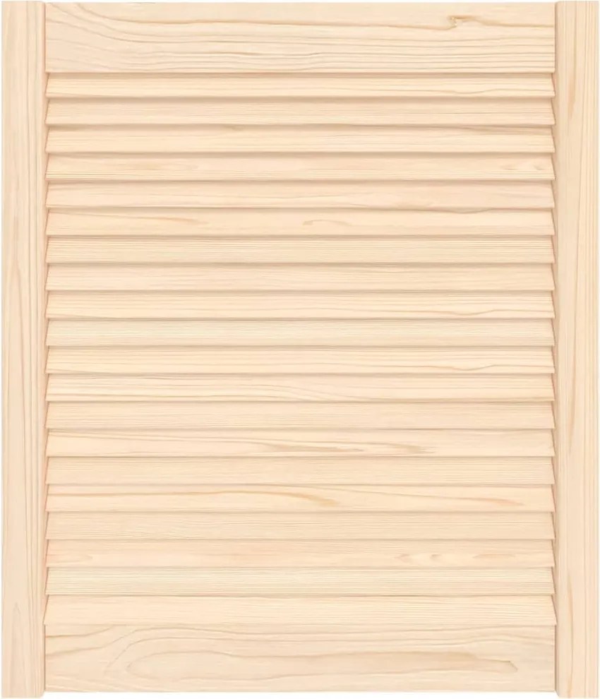 vidaXL tömör fenyőfa lamellás szekrényajtó 69 x 59,4 cm