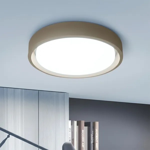 Brilagi - fényerőszabályozható LED lámpatest MATTEO LED/48W/230V 3000–6500K Ø 41 cm taupe + távirányító