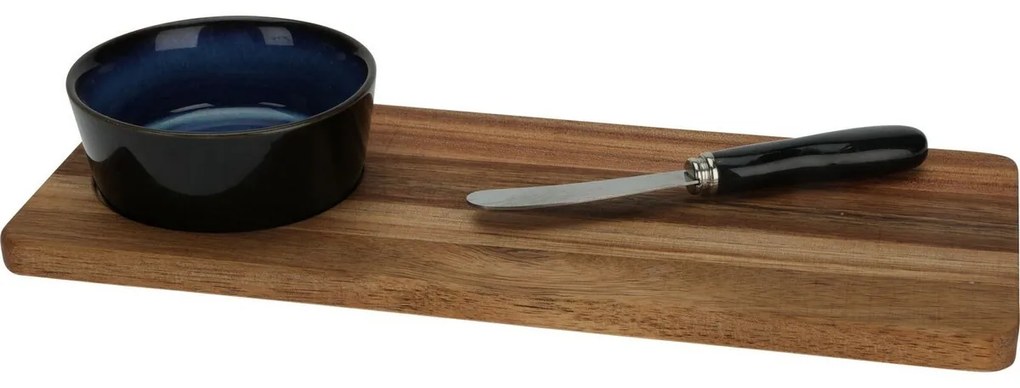 EH Torrente tálalókészlet, 3 db , kék, 30 x 12 cm