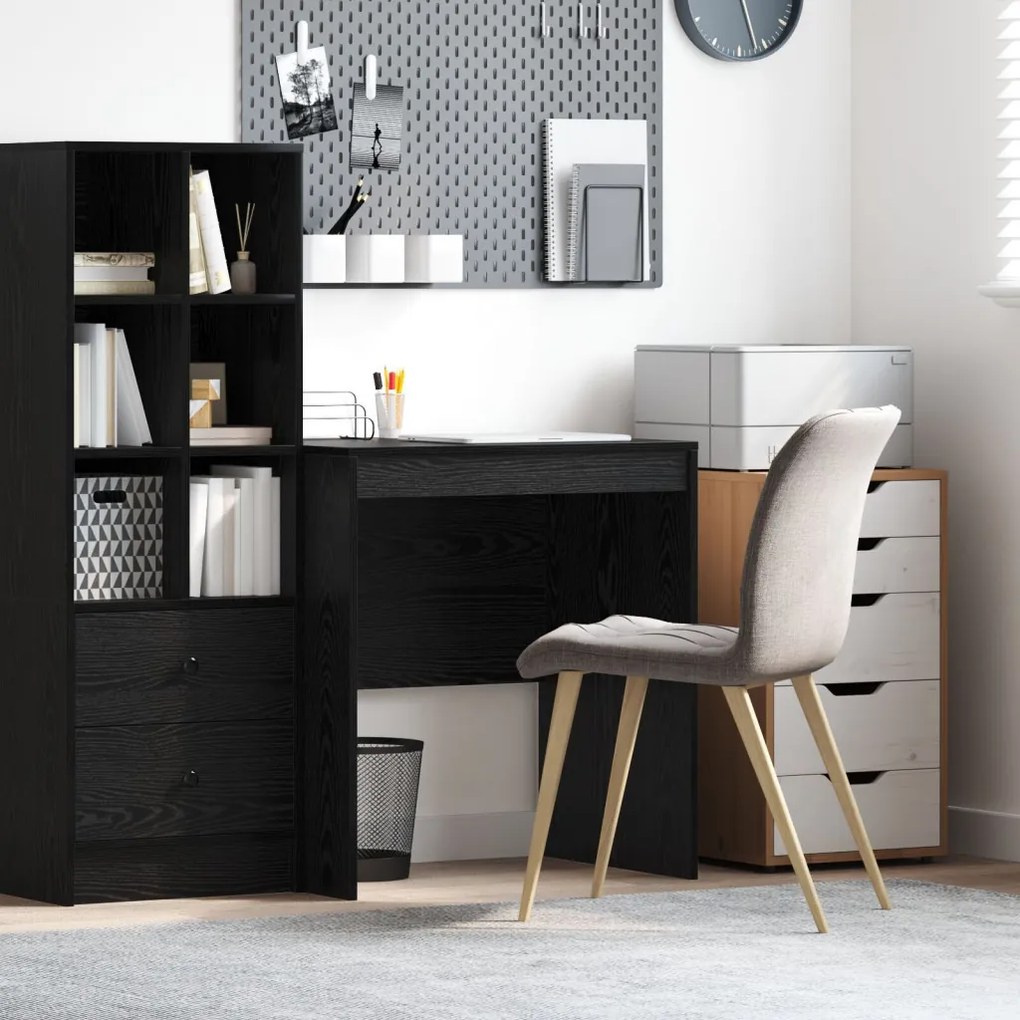 Íróasztal Fekete tölgy Szerelt fa 70 x 50 x 76 cm Tartós