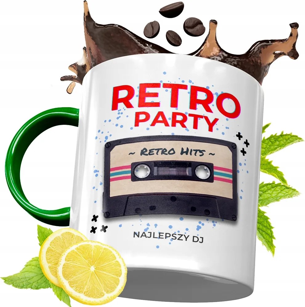 Zöld Bögre Dj Születésnapi Ajándék