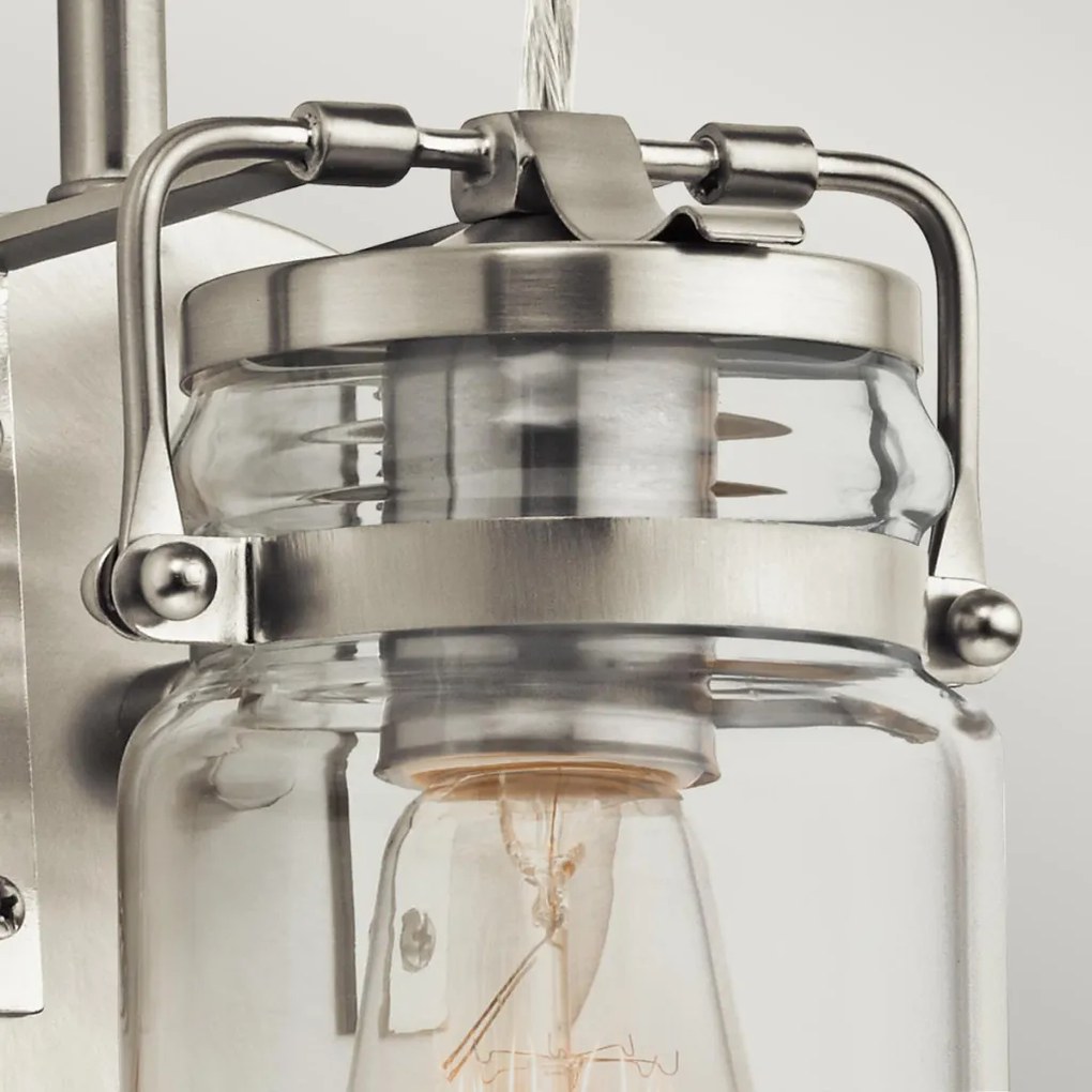 Kichler BRINLEY KL-BRINLEY1-NI Fali lámpa 1x60W/E27