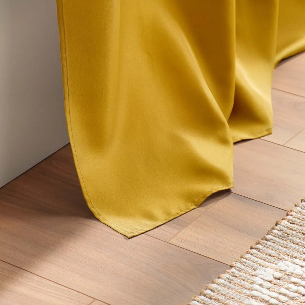 Sárga függöny 140x260 cm Essentiel – douceur d'intérieur