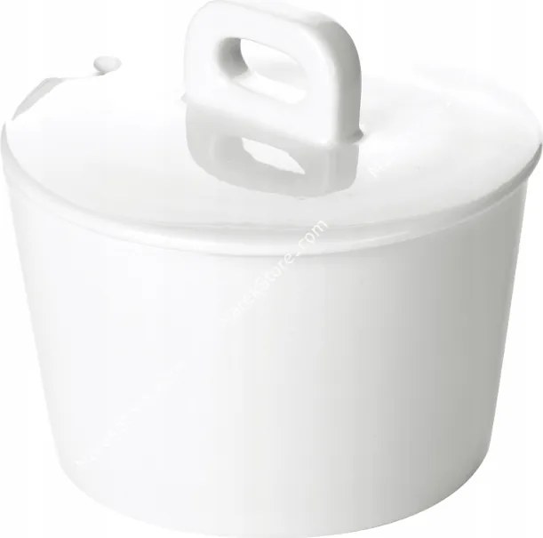 Cukortartó porcelán fedéllel