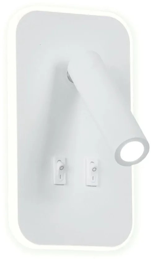 Eurolamp LED Fali spotlámpa IRIS LED/14W/230V 3000K fehér EU0052