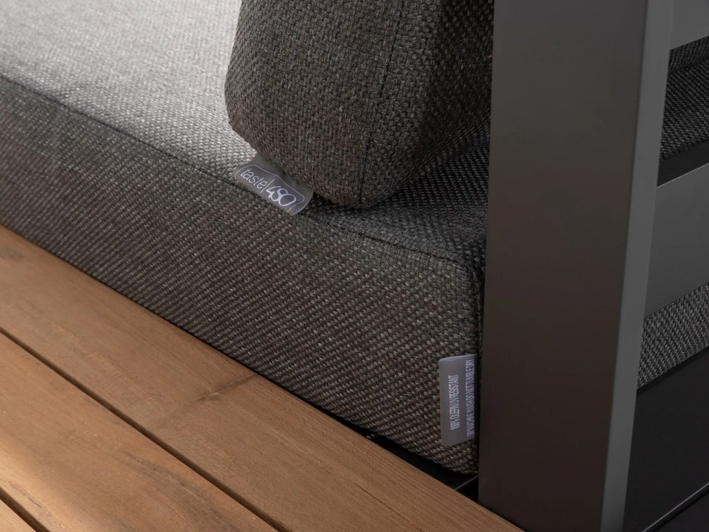 Aurora kerti sarok  ülőgarnitúra készlet antracit